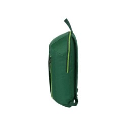 Mini mochila safta con cremallera vertical resistente al agua real betis balompie 390x220x100 mm