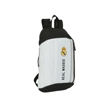 Mini mochila safta con cremallera vertical real madrid 1 equipacion 24/25 390x220x100 mm