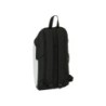 Mini mochila safta con cremallera vertical real madrid 1 equipacion 24/25 390x220x100 mm