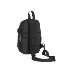 Mini mochila safta 1 hombrera tablet 10''usb safta business 340x180x120 mm