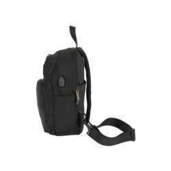 Mini mochila safta 1 hombrera tablet 10''usb safta business 340x180x120 mm