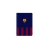 Cuaderno espiral safta folio 80 hojas 60 gr cuadro 4 mm tapa extradura f.c. barcelona