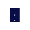 Cuaderno espiral safta folio 80 hojas 60 gr cuadro 4 mm tapa extradura f.c. barcelona
