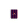 Cuaderno espiral safta cuarto 80 hojas 60 gr cuadro 4 mm tapa extradura f.c. barcelona