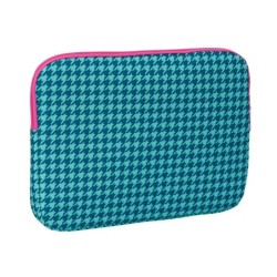 Funda para portatil 14'' safta nait nait pata de gallo verde 250x340x20 mm