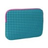 Funda para portatil 14'' safta nait nait pata de gallo verde 250x340x20 mm