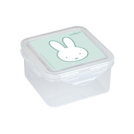 Fiambrera safta miffy menta 75x130x130 mm