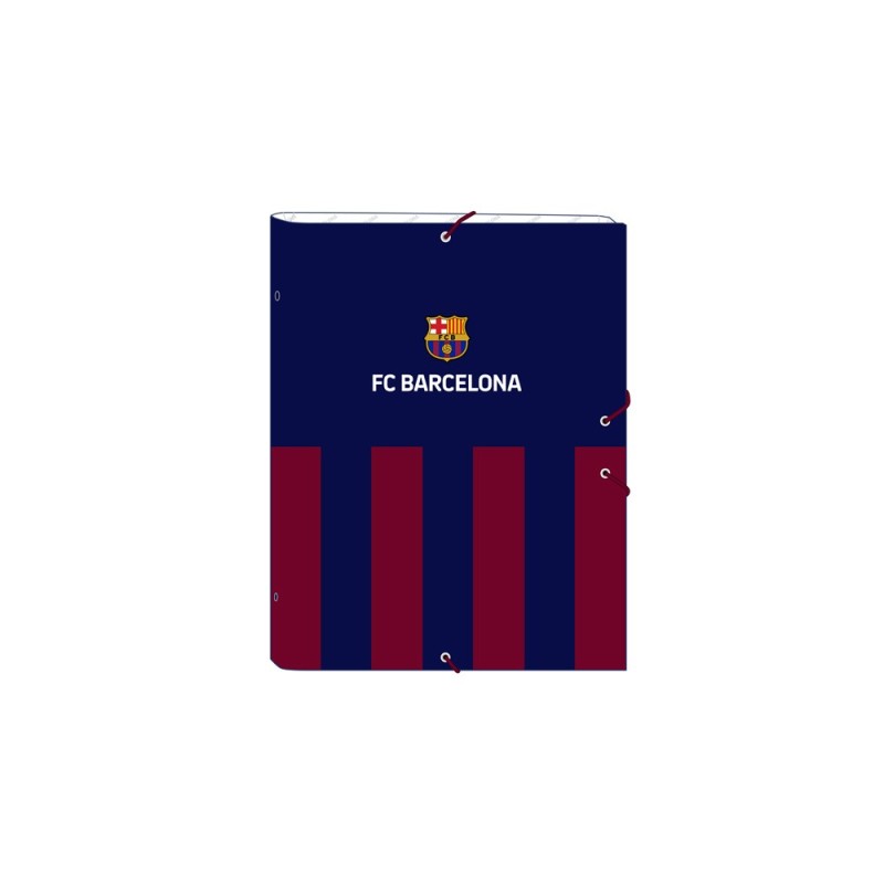 Carpeta clasificadora safta folio carton 12 departamentos f.c. barcelona