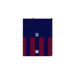 Carpeta clasificadora safta folio carton 12 departamentos f.c. barcelona
