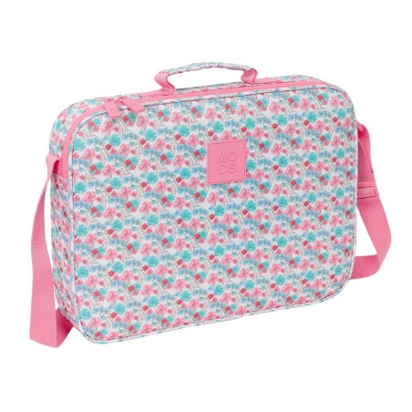 Cartera extraescolar safta resistente reciclada moos floresistente 280x380x60 mm