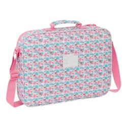 Cartera extraescolar safta resistente reciclada moos floresistente 280x380x60 mm