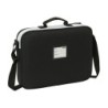 Cartera extraescolar safta resistente real madrid 1 equipacion 24/25 280x380x60 mm