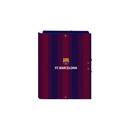 Carpeta carton folio gomas solapas safta f.c. barcelona