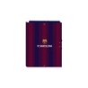 Carpeta carton folio gomas solapas safta f.c. barcelona