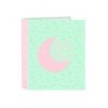 Carpeta safta 4 anillas lomo ancho carton folio blackfit8 moon