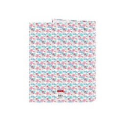 Carpeta safta 4 anillas mixtas carton folio moos floresistente