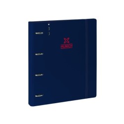 Carpeta safta 4 anillas de 35 mm con recambio din a4 100 hojas polipropileno munich royal