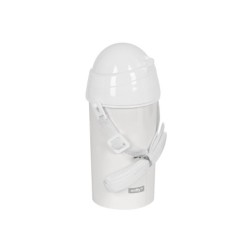 Botella portaliquidos safta 500 ml apertura automatica con pajita miffy menta 195x73x73 mm