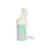 Botella portaliquidos safta 500 ml apertura automatica con pajita blackfit8 moon 195x73x73 mm