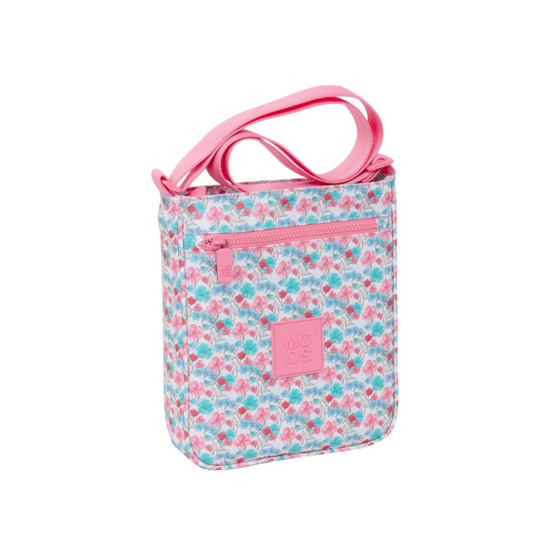 Bolsito bandolera safta reciclado moos floresistente 250x210x45 mm