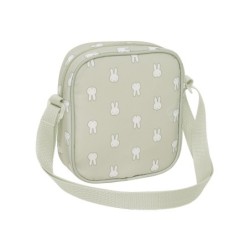 Bolsito bandolera safta reciclado y repelente al agua miffy menta 180x160x40 mm