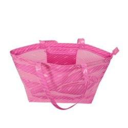 Bolsa shopping safta barbie logomania rosa 350x540x170 mm