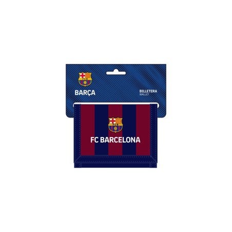 Billetera safta f.c. barcelona 95x125x10 mm