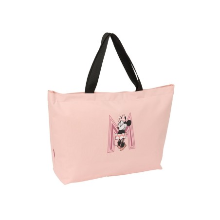 Big shopping safta bag minnie mouse blush 340x540x130 mm