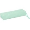 Bolso escolar portatodo safta rectangular con goma elastica 22 cm verde claro