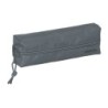 Bolso escolar portatodo safta rectangular con goma elastica 22 cm gris oscuro