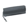 Bolso escolar portatodo safta rectangular con goma elastica 22 cm gris oscuro
