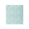 Carpeta con recambio safta din a4 cuadro 5 mm polipropileno foam 4 anillas 35mm estampados floral azul