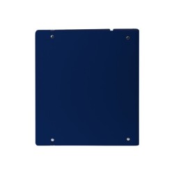 Carpeta con recambio safta din a4 cuadro 5 mm polipropileno foam 4 anillas 35mm azul oscuro