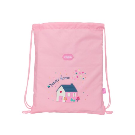 Saco plano safta junior reciclado glowlab kids sweet home 10x260x340 mm