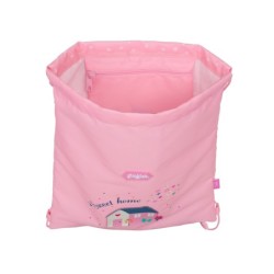Saco plano safta junior reciclado glowlab kids sweet home 10x260x340 mm