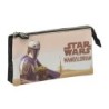 Bolso escolar portatodo safta triple the mandalorian this is the way 30x220x120 mm
