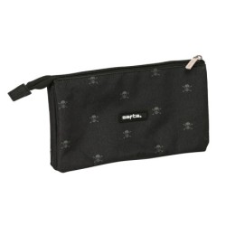 Bolso escolar portatodo safta triple safta california 30x220x120 mm