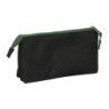 Bolso escolar portatodo safta triple munich caviar 30x220x120 mm
