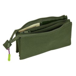 Bolso escolar portatodo safta triple munich bright khaki 30x220x120 mm