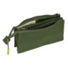 Bolso escolar portatodo safta triple munich bright khaki 30x220x120 mm