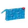 Bolso escolar portatodo safta triple los pitufos 30x220x120 mm