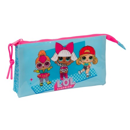 Bolso escolar portatodo safta triple l.o.l. surprise divas 30x220x120 mm