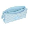 Bolso escolar portatodo safta triple glowlab cisnes 30x220x120 mm