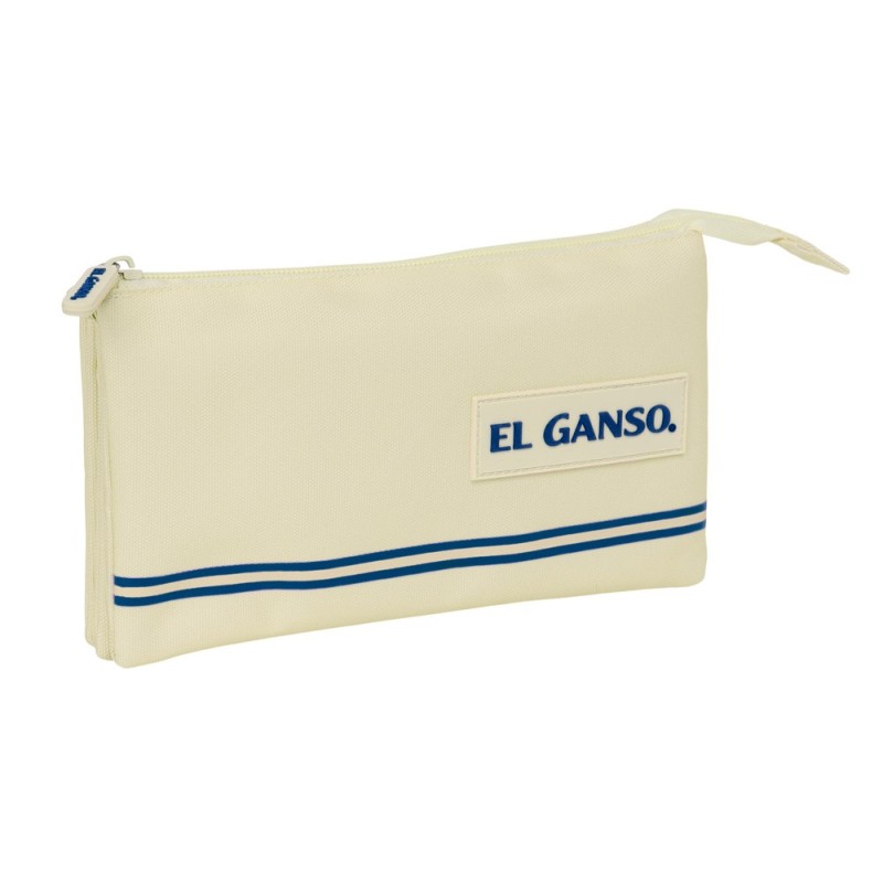 Bolso escolar portatodo safta triple el ganso basics 30x220x120 mm