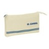 Bolso escolar portatodo safta triple el ganso basics 30x220x120 mm
