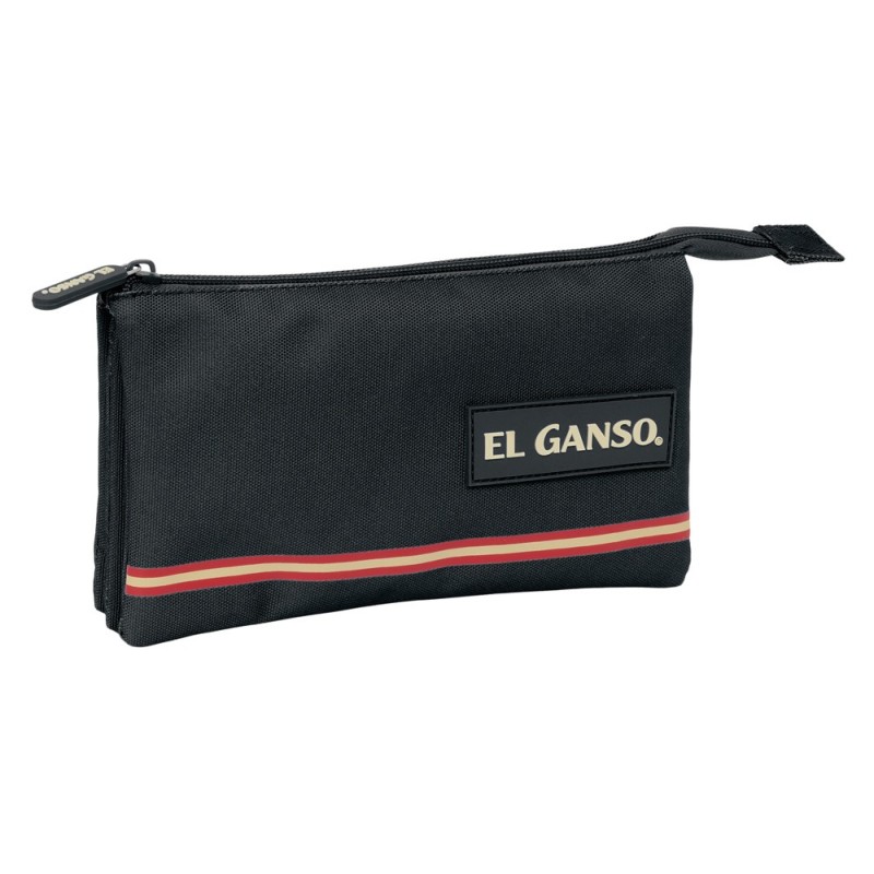Bolso escolar portatodo safta triple el ganso basics 30x220x120 mm
