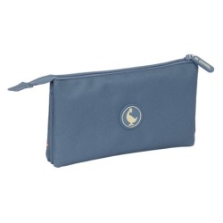 Bolso escolar portatodo safta triple el ganso basics 30x220x120 mm