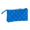 Bolso escolar portatodo safta triple donald duck 30x220x120 mm
