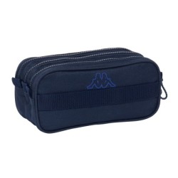 Bolso escolar portatodo safta triple big kappa blue night 80x215x100 mm