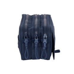 Bolso escolar portatodo safta triple big kappa blue night 80x215x100 mm